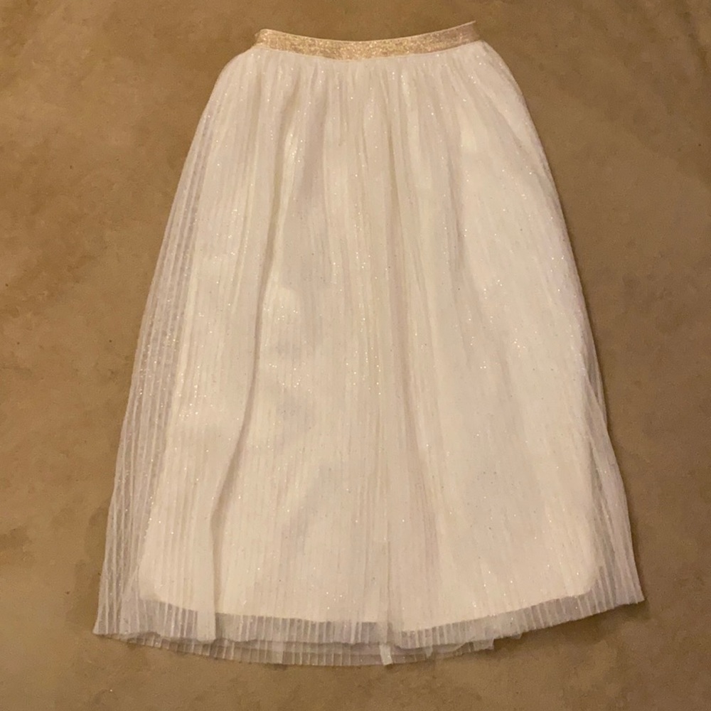 Gold Sparkly Skirt